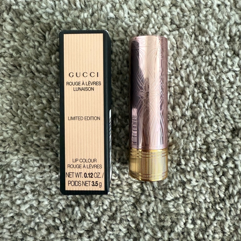 NIB Limited Edition/Rare Gucci Rouge Á Lèvres Lunaison Lipstick in 515 Devotion